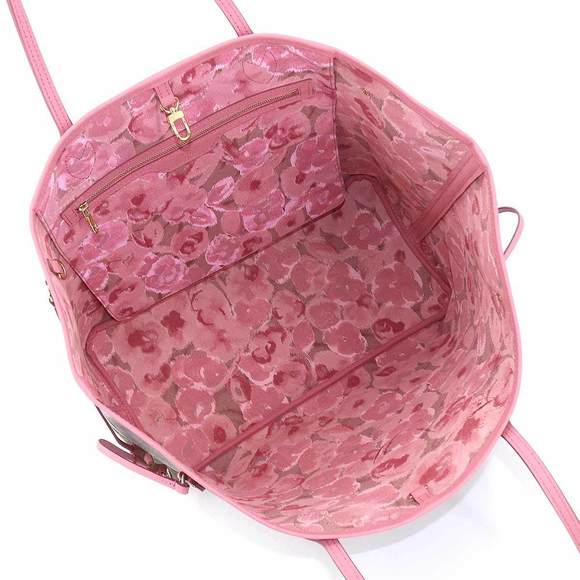 Louis Vuitton Monogram Ikat Flower Neverfull GM Tote Bag Rose Velour - Picture 6 of 8